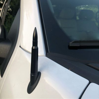 Bullet Style Antenna Mast for Chevrolet Avalanche 2002-2013, Black Automotive Antenna Replacement for Cars, Trucks & SUV - AM FM Radio Compatible Car & Truck Exterior Accessories for Men & Women