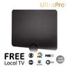 GE Ultra-Thin Amplified TV Antenna, 4K Ready 1080P Digital HDTV UHF VHF, Long Range Indoor TV Antenna, Amplifier with LTE Filter, Reversible Black/White Finish, 48862 view 3