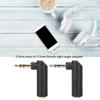 10Pcs 3.5mm Audio Adapter, Male to Female Headphone Connector, 90 Degree Right Angle Stereo Earphone Jack Adapter view 3
