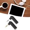 10Pcs 3.5mm Audio Adapter, Male to Female Headphone Connector, 90 Degree Right Angle Stereo Earphone Jack Adapter view 4