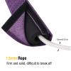Yoga Strap, Durable Adjustable Non-Elastic Stretching Strap 17mm Thick 10 FT Length for Home Gym Outdoor Fitness Portable Exercise Tool for Yoga Enthusiasts Athletes Physical Therapy Users view 2