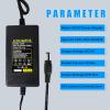 YM E-Bright 12V 5A Power Supply DC/AC Power Adapter Converter 5 Amp Transformer 100V -240V AC to 12V DC for LED Strip Light view 3