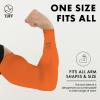 TUFF Compression Cooling Arm Sleeves - Arm Sleeves for Women - UV Protective UPF 50 Arm Sleeves for Men - Sleeves to Cover Arms Tattoo for Cycling, Basketball, Football, Golf, Gym and More view 2