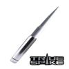 TRUE SPIKE 9 inch Silver White TIP PENETRATOR Fat Bullet Antenna with Anti-Theft + Copper Coil Heavy Gauge Billet Aluminum Short Compatible with Harley Davidson Touring Models with Tour PAK (ONLY) view 4