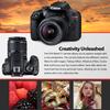 Canon Rebel T7 DSLR Camera with 18-55mm Lens Kit and Carrying Case, Creative Filters, Cleaning Kit, and More (Renewed) view 4