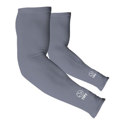 TUFF Compression Cooling Arm Sleeves - Arm Sleeves for Women - UV Protective UPF 50 Arm Sleeves for Men - Sleeves to Cover Arms Tattoo for Cycling, Basketball, Football, Golf, Gym and More