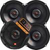 2 Pairs of JBL Club Series 6-1/2 Inches Coaxial Car Audio Loudspeaker with Power Handling- 60W RMS, 180W Peak, Frequency Response: 50Hz 21kHz and Gravity Magnet Phone Holder Bundle view 1