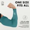 TUFF Arm Sleeves for Men Women - UV Protective UPF 50 Sleeves to Cover Arms Tattoo for Cycling, Basketball, Football, Golf, Gym and More view 2