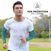 TUFF Arm Sleeves for Men Women - UV Protective UPF 50 Sleeves to Cover Arms Tattoo for Cycling, Basketball, Football, Golf, Gym and More view 3