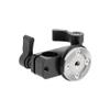CAMVATE M6 Thread Rosette Mount with 15mm Micro Rod + 15mm Double-Port Rod Clamp Vertical Type - 2531 view 1