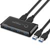 Chenyang USB 3.0 KVM Sharing Switch Selector 2 Computers Sharing 4 USB Devices for Keyboard Mouse Scanner Printer view 1