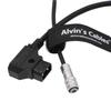 Alvin's Cables BMPCC 4K to Safe D-Tap Power Cable for Blackmagic Pocket Cinema Camera 4K Gold Mount V-Mount Battery Weipu 2 Pin Female to P-Tap view 3