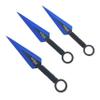 27" Tactical Machete with 3 Fixed Blade Set. Stainless Steel Blade. for Outdoor Camping Cutting Ropes - Branches, Collection, Gift (Blue) view 4