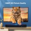Blu Ray DVD Player, 1080P Home Theater Disc System, Play All DVDs and Region A 1 Blu-Rays, Support Max 128G USB Flash Drive + HDMI/AV/Coaxial Output + Built-in PAL/NTSC with HDMI/AV Cable view 3