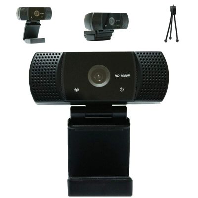 Xtremevision Hi Definication 1080P PC Camera with USB Interface Auto Focusing Web Camera for PC Desktop Laptop/CMOS Chip/Up to 30 Frame/sec VGA/Auto Color Compensated