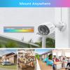 ZOSI 5MP 8CH PoE Security Camera System with Audio,H.265+ 5MP 8 Channel NVR with 2TB HDD,8pcs Weatherproof PoE IP Cameras Outdoor Indoor,Human Detection,100ft Night Vision,for Home 24-7 Recording view 3