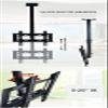 32-60" Ceiling TV Mount 360 Degree Full Motion Free Lifting LCD LED Monitor Holder Max.60kgs Loading view 2