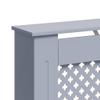 vidaXL Radiator Cover Anthracite 44.1"x7.5"x32.1" MDF view 4
