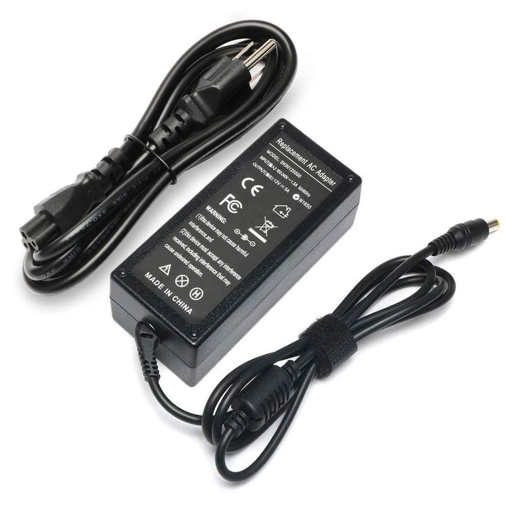 12V 5A AC Adapter fit for 19" 20" 24" 28" 32" LED HDTV TV Insignia 1080p NS-19E430A10 NS-32D220NA16 NS-32DD220NA16 Charger Supply 60W Power Cord,8.8ft