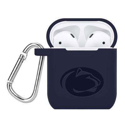 AFFINITY BANDS Penn State Nittany Lions Engraved Silicone Case Cover Compatible with Apple AirPods Gen 1 & 2 (Navy)