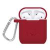 AFFINITY BANDS Arkansas Razorbacks Engraved Silicone Case Cover Compatible with Apple AirPods Gen 1 & 2 (Crimson) view 1