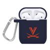 AFFINITY BANDS Virginia Cavaliers Silicone Case Cover Compatible with Apple AirPods Gen 1 & 2 (Navy) view 1
