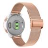 Abanen Watch Bands for Garmin Vivoactive 4S / Vivomove 3S /Venu 2S, 18mm Quick Release Stainless Steel Metal Mesh Women Wristband Strap for Forerunner 255s/255s Music (Rose Gold) view 1