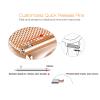 Abanen Watch Bands for Garmin Vivoactive 4S / Vivomove 3S /Venu 2S, 18mm Quick Release Stainless Steel Metal Mesh Women Wristband Strap for Forerunner 255s/255s Music (Rose Gold) view 4