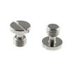 HJ Garden 2pcs 3/8-16 Thread Stainless Steel Camera Fixing Screws Camera Tripod Screw Quick Release Plate Screw view 1