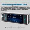 Car Stereo Bluetooth, Car Radio FM Radio, Bluetooth Hands-Free Receiver Car MP3 Player with Steering Wheel Control, Supports AM/RDS/AUX/4 USB Ports/SD/AI Voice Control/Mirror Link with Rear Camera view 2