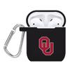 AFFINITY BANDS Oklahoma Sooners Silicone Case Cover Compatible with Apple AirPods Gen 1 & 2 (Black) view 1
