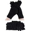 SATINIOR 60 Pcs Cotton Glove Stretchy Work Glove Reusable Mitten for Men Women Dry Hand Art Handling Coin Jewelry(Black) view 1