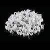 200pcs 6mm Cable Clips Flat Ethernet Cable Wire Clips Single Coaxial Cable Clamp with Steel Nails Best for Ethernet Cable Management (6mm) view 3
