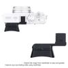 Soft Silicon Camera Viewfinder Eyecup Eyepiece Eyeshade for Fujifilm Fuji X100VI & X100V Eye Cup Protector (Hot Shoe Mount Installation) view 3
