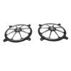 GUAIMI Audio Fairing Mount Speaker Grill Cover Compatible with Harley Touring Street Glide FL Trike 1996-2013 (Skleton Middle Finger) view 4