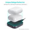 AirPods Pro Charger, Wireless Charging Station for AirPods Pro 3/ Pro 2/Pro, Wireless Charger for Airpods 4 (with Active Noise Cancellation)/ 3rd/ 2rd, Black view 4