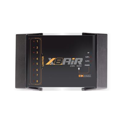 Banda Audiopart X8AiR DSP Car Audio Processor | 32-Bit/96kHz 8-Channel Car Audio DSP with 79-Band Equalizer, Bluetooth, App Control & Advanced Crossover for Premium Sound