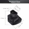 Fielect IEC C14 Male to Universal Female Socket Power Adapter AC Plug AC110-250V 10-16A C14 to Universal Power Socket Converter 2Pcs view 2