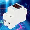 Fafeicy Intelligent Single Phase Adjustable Over Voltage Under Voltage Current Protector Current Protective Device 230VAC(40A) view 2