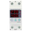 Fafeicy Intelligent Single Phase Adjustable Over Voltage Under Voltage Current Protector Current Protective Device 230VAC(40A) view 3