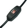 FILSHU 6ft 18 Gauge 3 Prong AC Power Cord Cable with on Off Switch, Pigtail (Open End Wiring), NEMA 5-15 Plug US SJTW 18AWG (10A) view 2