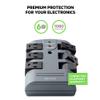 Belkin 6-Outlet Pivot-Plug Surge Protector w/ Wall Mount (1,080 Joules) & 6-Outlet USB Surge Protector w/ Wall Mount (900 Joules) view 3