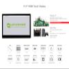 waveshare 11.6inch Capacitive Touch LCD Screen Compatible with Raspberry Pi4B/3B+/3A+/2B/B+/A+/Zero/Zero W/WH/Zero 2W CM3+/4 19201080 Resolution HDMI IPS Supports Jetson Nano/Windows view 3