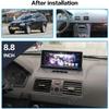 ZWNAV 8.8 Inch Android 8.1 Car Stereo for Volvo XC90 2007-2013, GPS Navigation Head Unit, WiFi, Bluetooth, SWC, IPS Touch Screen, AM/FM Receiver, SWC view 2