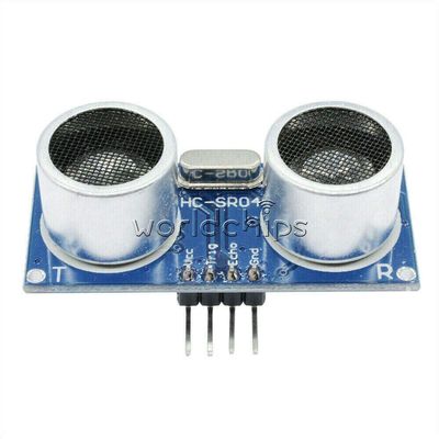 Electronic Components 1/2/5/10PCS Ultrasonic Module Distance HC-SR04 Transducer Sensor for Arduino - (Amount:5PCS)