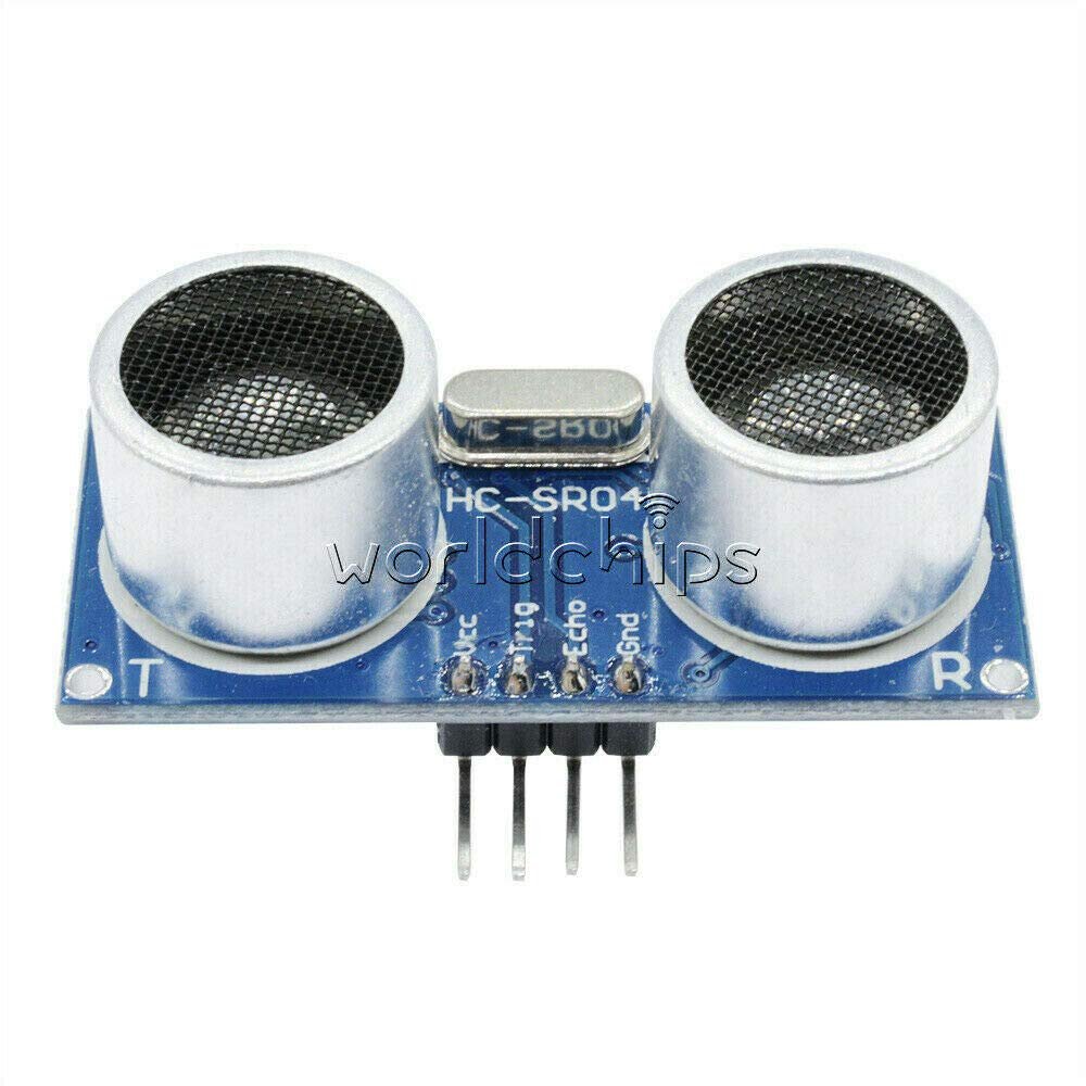 Electronic Components 1/2/5/10PCS Ultrasonic Module Distance HC-SR04 Transducer Sensor for Arduino - (Amount:5PCS)