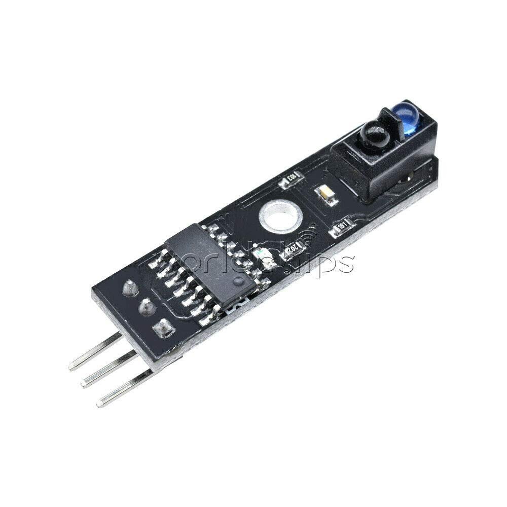 Electronic Components 10PCS TCRT5000 Line Track Follower Sensor IR Infrared Obstacle Avoidance Module