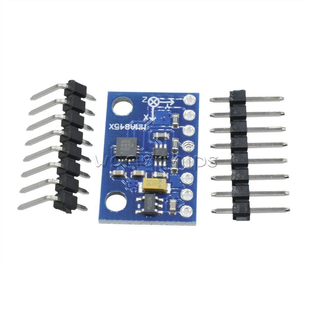 Electronic Components MMA8452Q (MMA7361) Module Digital triaxial Accelerometer Precision tilt 3 Axis W