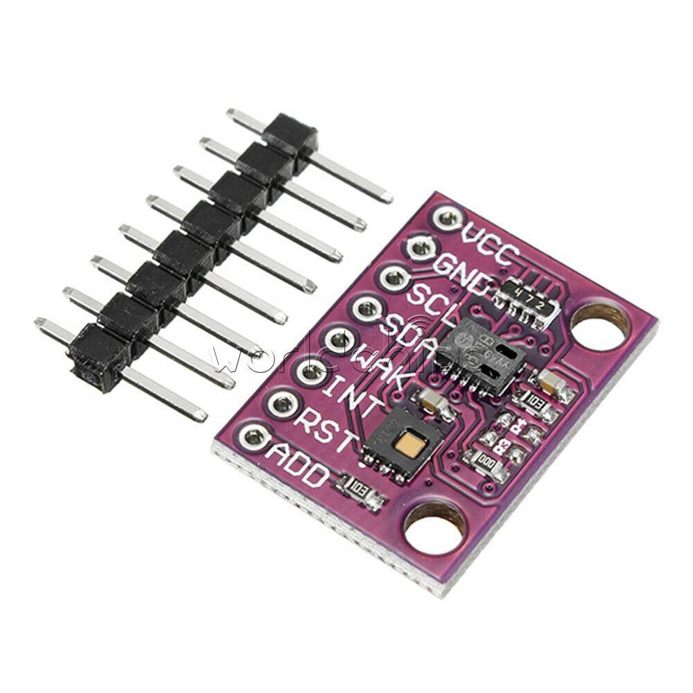 Electronic Components 8128 CCS811 HDC1080 BMP280 I2C Pressure Temperature Humidity Sensor Module - (Option:CCS811 HDC1080)