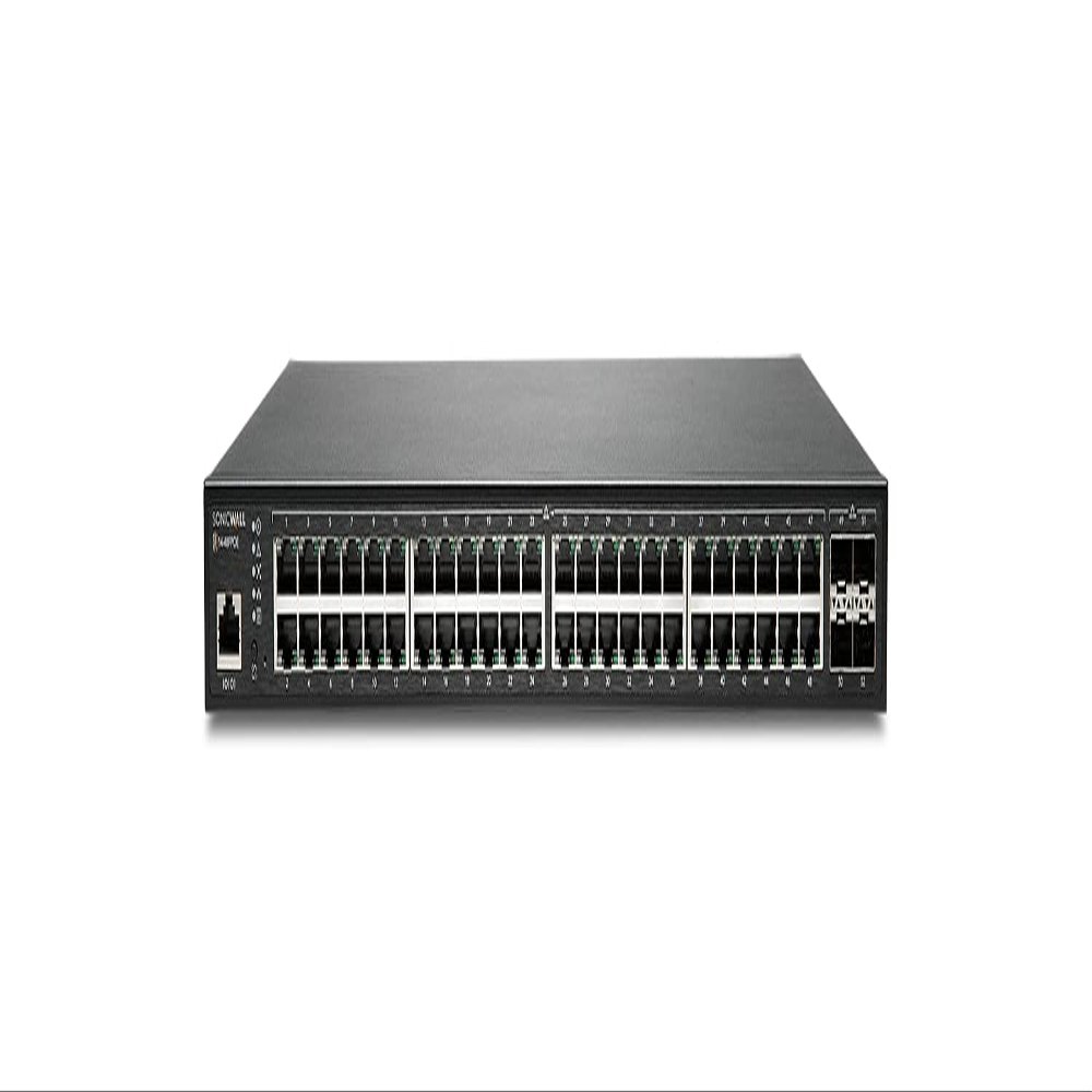 Sonicwall 48 Port Gig PoE Switch 4 SFP P